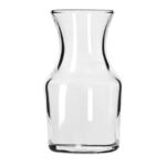 Clear glass vase suitable for home decor and floral arrangements.