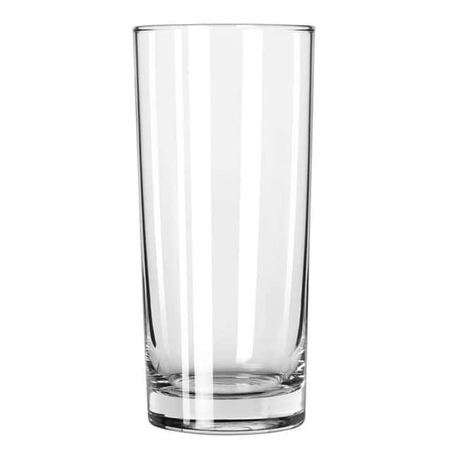 0020066_1.jpg Pure glass tall drinking glass for beverages, clear and versatile for home or restaurant use.