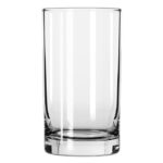 Clear glass drinking tumbler for beverages, perfect for hospitality and catering businesses.