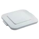 Rubbermaid Lid for 3526 28-Gal. Square Container, White