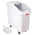 Heavy-duty industrial ice maker machine for commercial use with automatic operation and easy mobility. Ideal for hospitality, foodservice, and cold storage needs.