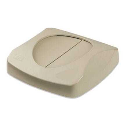 Rubbermaid Square Top Fits 3568 3569 Container, Beige