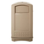 Rubbermaid Plaza Container 50 Gal., Beige - Image 2