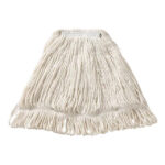 Rubbermaid White Super Stitch Rayon Mop 1″ Headband Size, Medium - Image 2