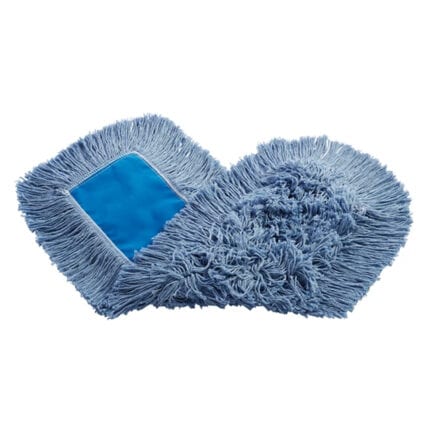Rubbermaid 24" Kut—A—Way Cotton Dust Mop, Blue