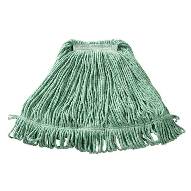 0035182_2.jpg Green cleaning mop head with microfiber strands for commercial and industrial cleaning purposes in Asia.