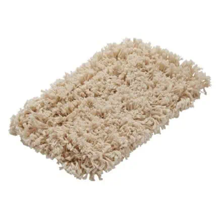 Microfiber cleaning cloth on white background for effective hygiene and sanitation.