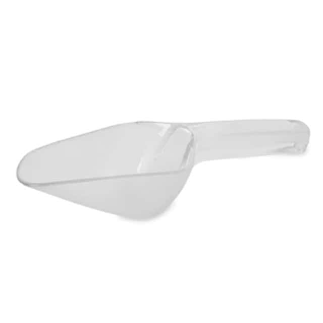 0040100_1.jpg Plastic scoop for cleaning supplies and hygiene products.