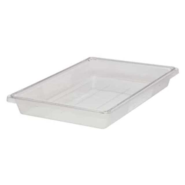0041300_1.jpg Disposable plastic food container for food storage and takeout, clear design, lightweight, hygienic packaging solution.