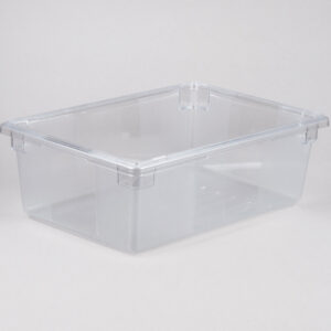Rubbermaid Polycarbonate Food/Tote Box 26x18x9″, Clear