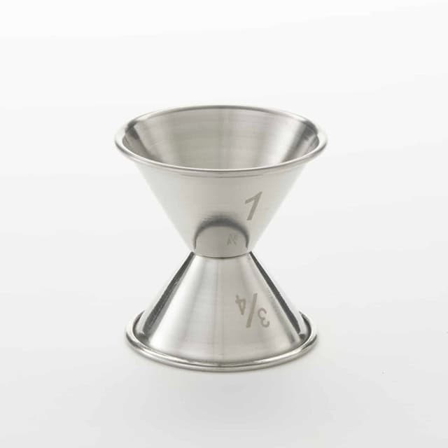 0047050_1.jpg American Metalcraft Stainless Steel Jigger 3/4 x 1 Oz