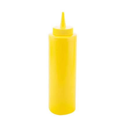 Tablecraft Squeeze Dispenser 8 Oz., Yellow