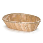 Tablecraft Oval Woven Basket 9x6x2.25″