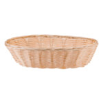 Tablecraft Oval Woven Basket 9x6x2.25″ - Image 2