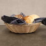 Tablecraft Round Woven Basket 8.5″ - Image 4