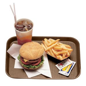 Cambro Fastfood Tray 10×14″, Brown
