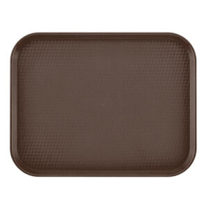 Brown rectangular plastic tray used for food service, catering, or catering accessories at Beyond Hygiene Asia.