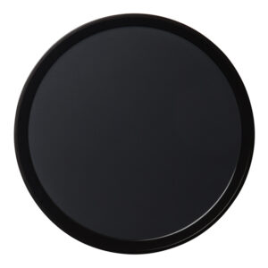 Cambro Polytread Round Tray 16″, Black