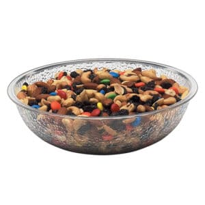 Cambro Camwear Pebbled Bowl 8″, Clear