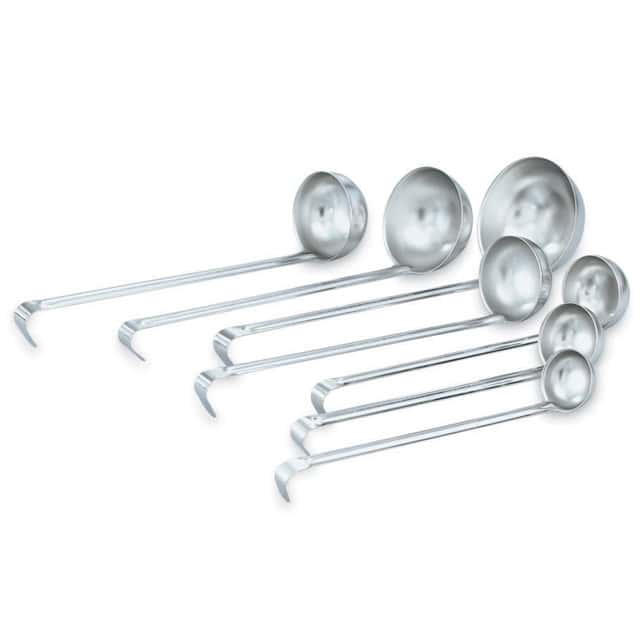 0055302_2.jpg Stainless steel ice cream scoops in various sizes for efficient portioning and serving.