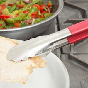 Vollrath Kool Touch Utility Tong 9.5″, Red