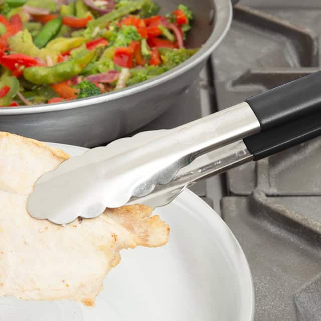 0055400_4.jpg Vollrath Kool Touch Utility Tong 9.5″, Black