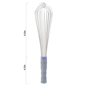 Vollrath (47034) 18-8 S/S Piano Wire Whip 14″