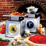 High-precision kitchen scales with meat and spice weights, perfect for accurate baking and cooking.