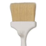 Carlisle Meteor Basting Brush 3″, White