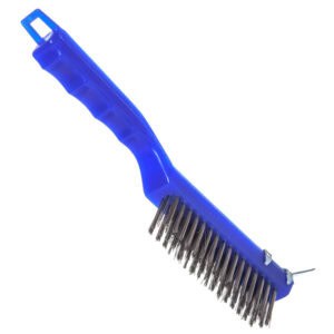 Carlisle Plastic Handle Scraper 11-1/2″ w/ Stainless Steel Bristle