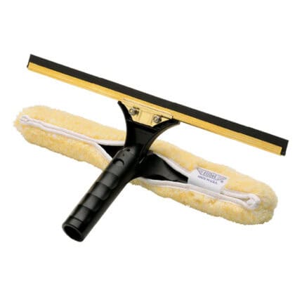 Ettore Stainless Steel Backflip 18″ Squeegee & Scrubber