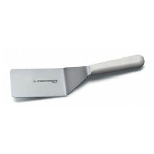 Heavy-duty carpet scraper for industrial cleaning and maintenance purposes. Perfect for removing stubborn dirt, adhesives, or paint from carpet surfaces. Durable and ergonomic design for professional use.