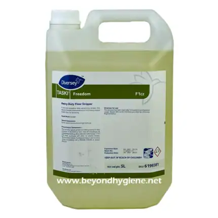 Heavy-duty floor stripper for commercial cleaning and maintenance - Beyond Hygiene Asia.