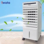 High-efficiency portable air cooler, ideal for indoor climate control, featuring energy-efficient technology and sleek design for enhanced comfort.