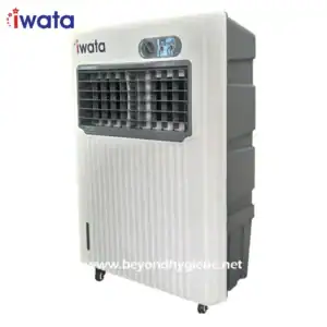 Outdoor commercial air cooler for hygienic cooling solutions in Asia by Beyond Hygiene.