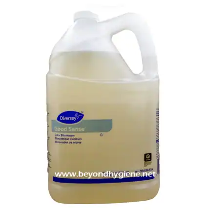 Odor eliminator for commercial cleaning, disinfectant, and hygiene products from Beyond Hygiene Asia.