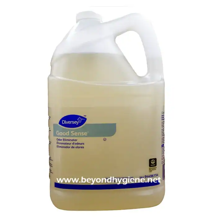 Odor eliminator for commercial cleaning, disinfectant, and hygiene products from Beyond Hygiene Asia.