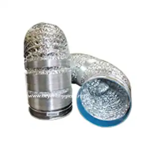 Aluminum chimney brushes for industrial and commercial cleaning, strong spiral design for efficient duct cleaning in Asia.