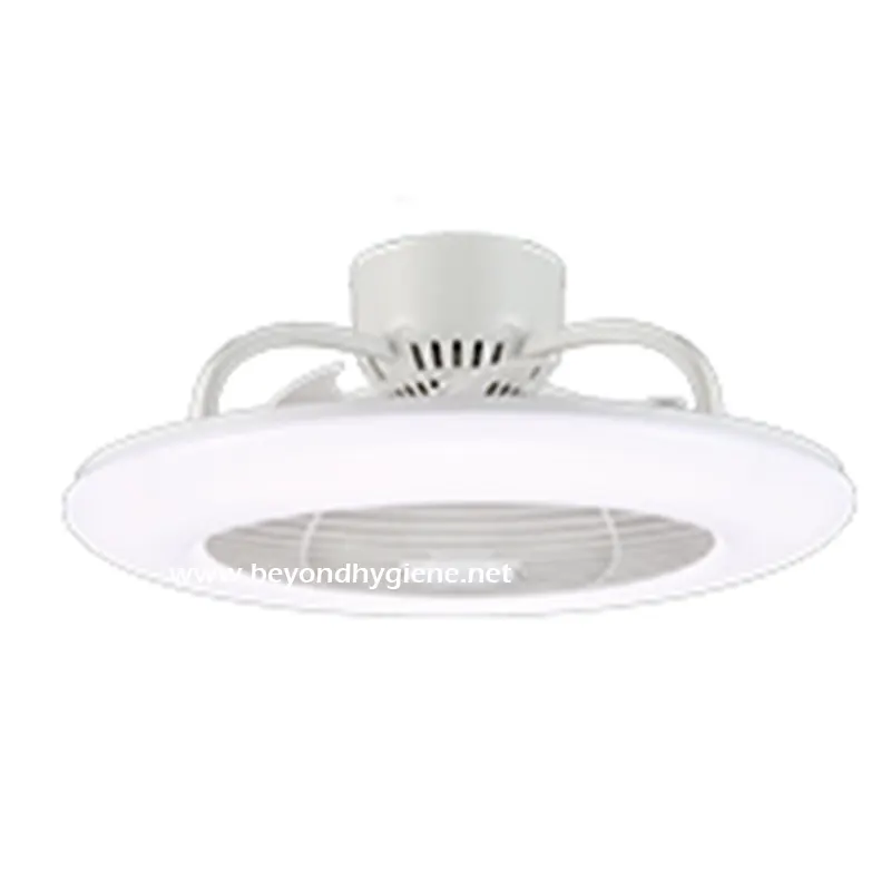 1 Air purification ceiling fan with integrated UV sterilization for enhanced hygiene in Asian facilities.