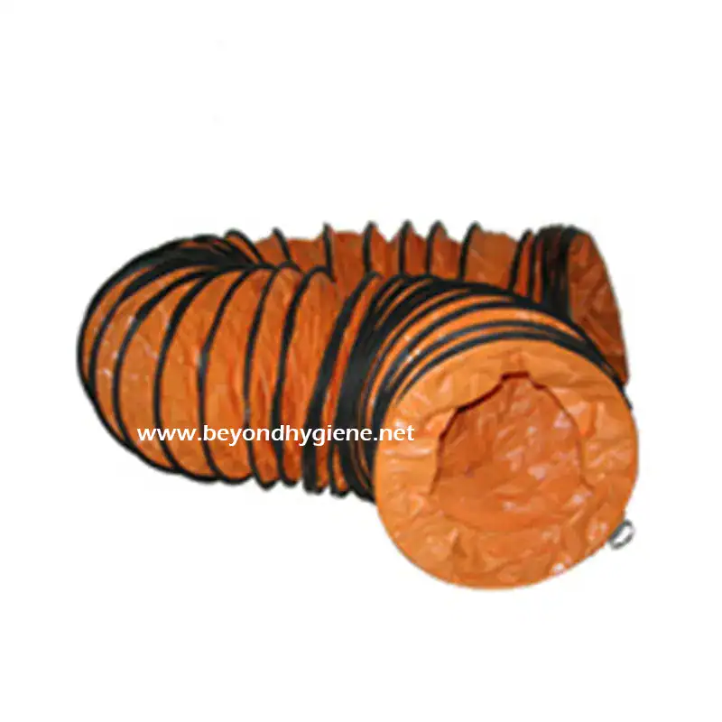 PIPE 16″  Used for industrial and commercial cleaning, flexible orange cleaning mop pads with black edging from Beyond Hygiene Asia. Durable and effective for various sanitation applications.