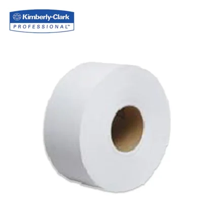White toilet paper roll, Kimberly-Clark Professional brand, hygiene and janitorial supply, bathroom cleaning, sanitary paper product, commercial cleaning supplies, Beyond Hygiene Asia.