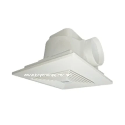Air ventilation fan for commercial and bathroom hygiene, energy-efficient exhaust fan, Beyond Hygiene Asia sanitation solutions, modern ventilation fixture for hygiene safety.