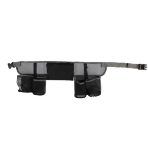 Waterproof utility belt with multiple pouches for tools, accessories, and essentials used in hygiene and sanitation services in Asia. Ideal for professionals requiring organized, durable carrying solutions.