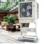 UV sterilization air cooler for commercial spaces at Beyond Hygiene Asia.