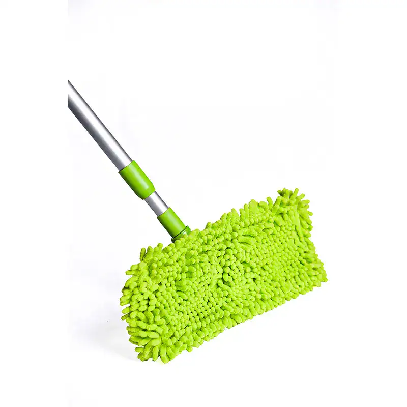 1 Microfiber mop head and handle for commercial cleaning in Asia for hygiene and sanitation purposes.