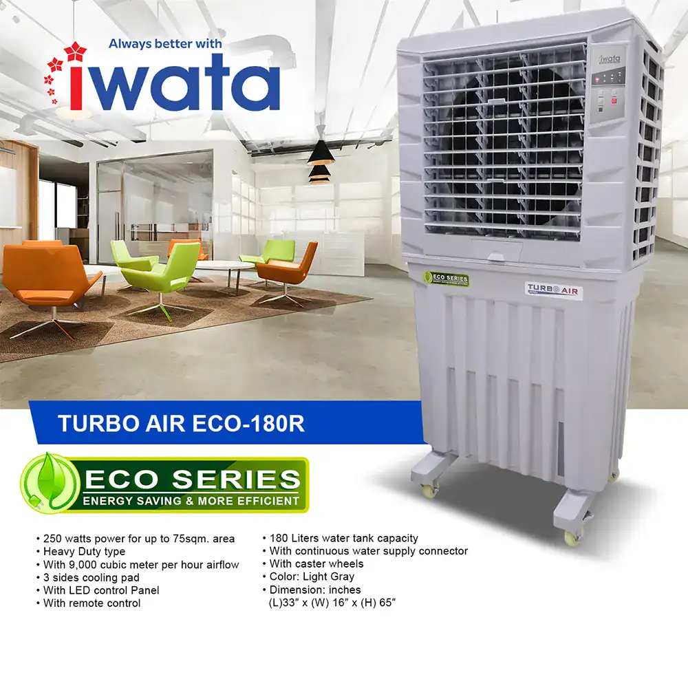 1 AC cooling and air conditioning unit at Beyond Hygiene Asia for hygienic and climate control solutions in commercial spaces.