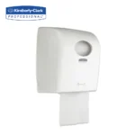 Kimberly-Clark Professional paper towel dispenser for commercial hygiene and sanitation solutions.