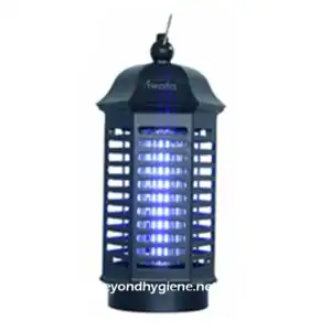 IWATA Electronic Insect Killer (indoor use) CM14IK-01 Product Specifications Electronic insect killer (indoor use) • 6.5 watts power • 1×4 watts insect light fluorescent tube (T5/BL) w/ electric grid • Wall hanging with pothook • Floor standing • Non-toxic and Eco-friendly