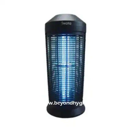 UVC UV sterilizer bug zapper lamp for disinfection and control of airborne insect pests, suitable for use in commercial and residential spaces.