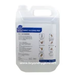 Gentle alcohol-free hand sanitizer in a 5L container, ideal for hygienic hand disinfection in healthcare, hospitality, and industrial settings within Asia.